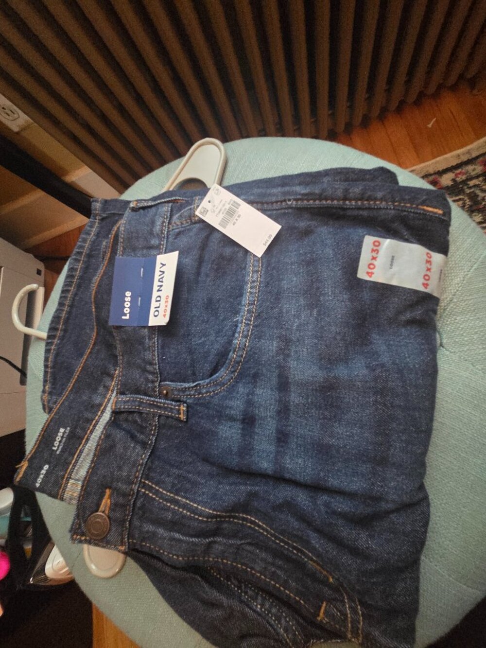Mens Old Navu Jeans 40×30